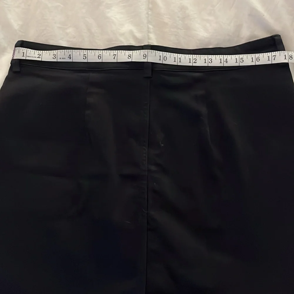 Everlane Black A-Line Patch Pocket Mini Skirt 16 - Picture 7 of 11